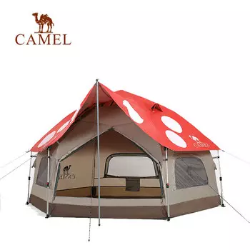 Camel открытый кемпинг грибной дом палатка складная утолщенная автоматическая палатка 1J322C7728 китайский красный