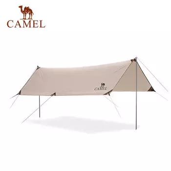 Camel Палатка с навесом Camel, большое оборудование для кемпинга A2S3NA118-1, палатка с квадратным навесом Camel для дикой природы II