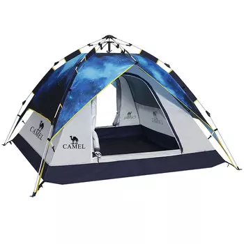 Camel уличная гидравлическая палатка портативная складная двухслойная автоматическая палатка с посеребренным покрытием A1S3NA108-3 Starry Sky
