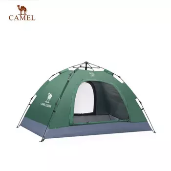 Camel Уличная палатка Camel, однослойная, полностью автоматическая походная палатка A9W3H8110, военный зеленый цвет, для 2 человек