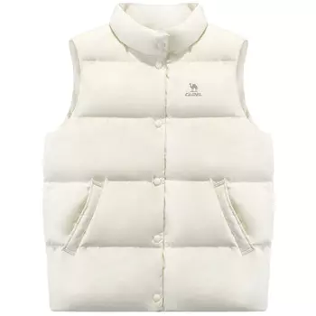 Camel Верблюжий женский жилет, Мокко