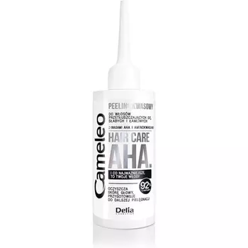 Cameleo AHA Hair Care Кислотный пилинг для жирных, слабых, ломких волос и кожи головы, очищающий 55мл