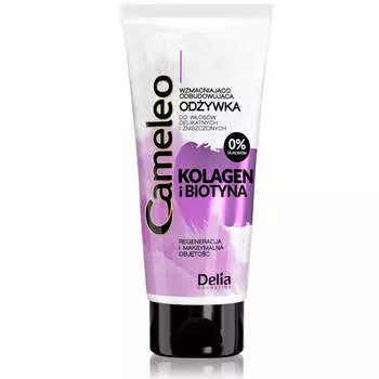 Cameleo Укрепляющий и восстанавливающий кондиционер с коллагеном и биотином для волос 200мл