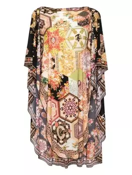 Camilla длинная юбка-саронг Stitched In Time, синий