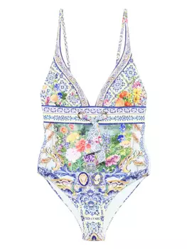 Camilla купальник Wall To Wall Wonders, белый