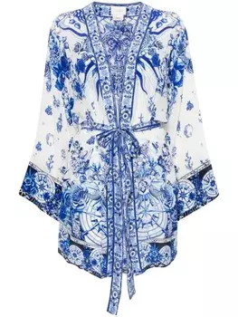 Camilla куртка с морским принтом, синий