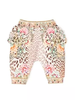 Camilla легинсы с графичным принтом, коричневый