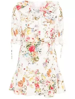 Camilla платье Sew Yesterday с запахом, белый