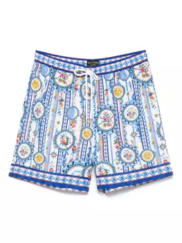 Camilla плавки-шорты Tiles Darls, белый