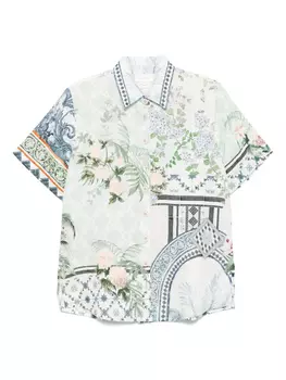 Camilla рубашка Jardim Party, зеленый