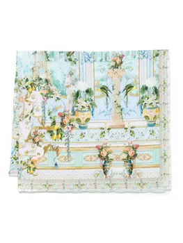 Camilla саронг с графичным принтом, синий