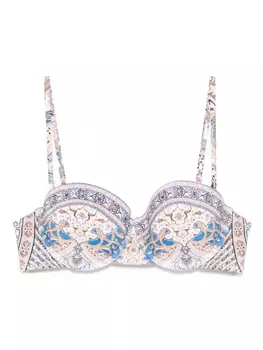 Camilla топ бикини на косточках, белый