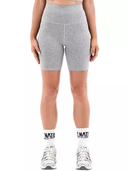Camino женские шорты для фитнеса с логотипом P.E. NATION, цвет grey marl