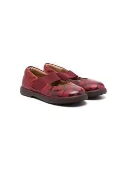 Camper балетки Duet Twins, красный