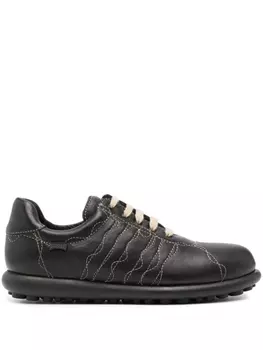 Camper кроссовки Pelotas Ariel с контрастной строчкой, черный