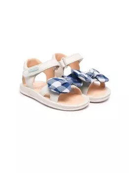 Camper сандалии с бантами, белый