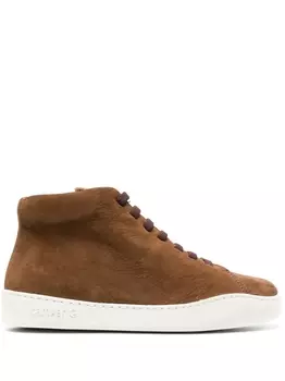 Camper высокие кеды, коричневый
