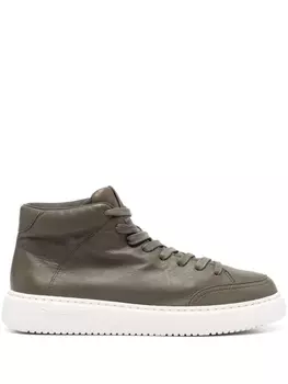 Camper высокие кроссовки Runner K21, зеленый