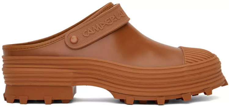 CAMPERLAB Коричневые сабо Traktori
