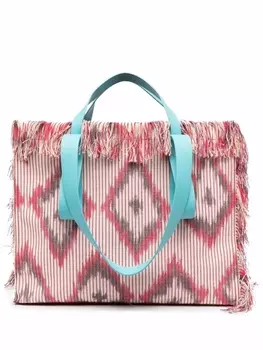 CamperLab плетеная сумка-тоут Spandalones, красный