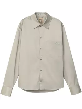 CamperLab рубашка с логотипом, серый