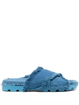 CamperLab сандалии Brutus с бахромой, синий