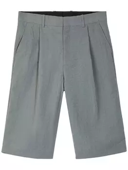 CamperLab шорты строгого кроя со складками, серый