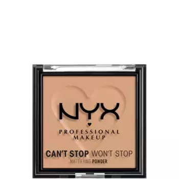 Can'T stop will stop легкая матовая пудра 7 г Nyx Professional Makeup, цвет tan