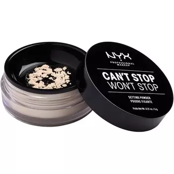 Can'T Stop Won'T Set Powder Loose Light, Nyx Professional Makeup
