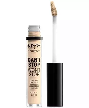 Can't Stop Won't Stop Консилер для контура, 0,11 унции Nyx Professional Makeup, цвет Pale