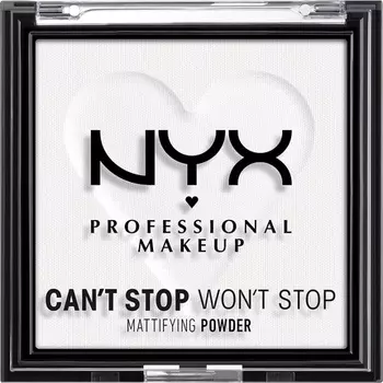 Can'T Stop Won'T Stop Матирующая пудра Осветляющая полупрозрачная 11, Nyx Professional Makeup