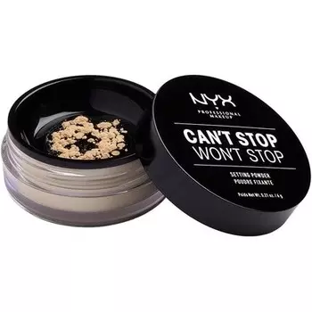 Can'T Stop Won'T Stop Установка порошка 6G, Nyx Professional Makeup