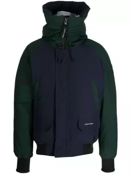 Canada Goose бомбер Chilliwack с капюшоном, синий