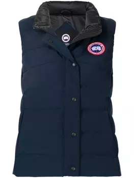 Canada Goose дутый жилет, синий