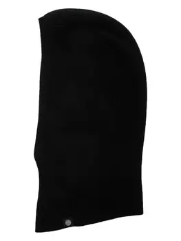 Canada Goose кашемировая балаклава в рубчик, черный