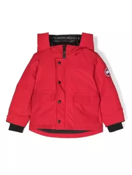 Canada Goose Kids дутая парка Lynx, красный