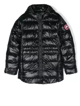 Canada Goose Kids пуховик Cypress, черный