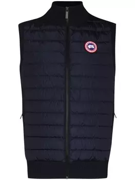 Canada Goose комбинированный жилет, синий