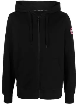 Canada Goose куртка на молнии с капюшоном, черный