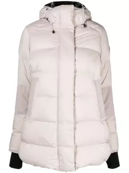 Canada Goose куртка-пуховик Alliston с капюшоном, розовый