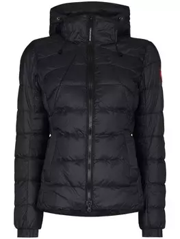 Canada Goose пуховик Abbott с капюшоном, черный