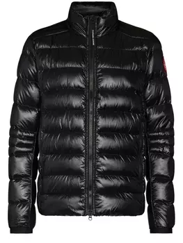 Canada Goose пуховик Crofton с капюшоном, черный