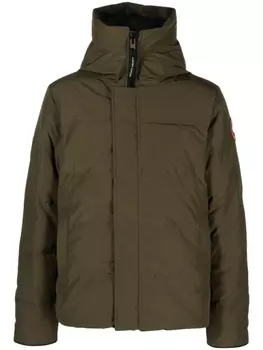 Canada Goose пуховик MacMillan, зеленый