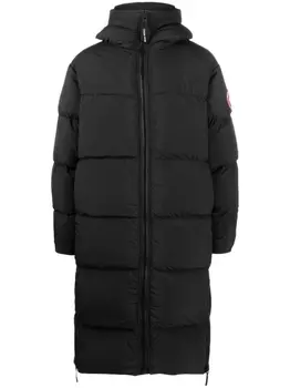 Canada Goose пуховик на молнии, черный