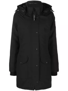 Canada Goose пуховик на молнии, черный