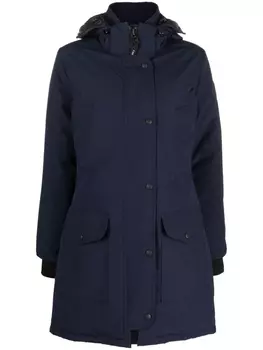 Canada Goose пуховик на молнии, синий