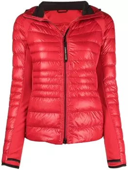 Canada Goose пуховик с капюшоном, красный