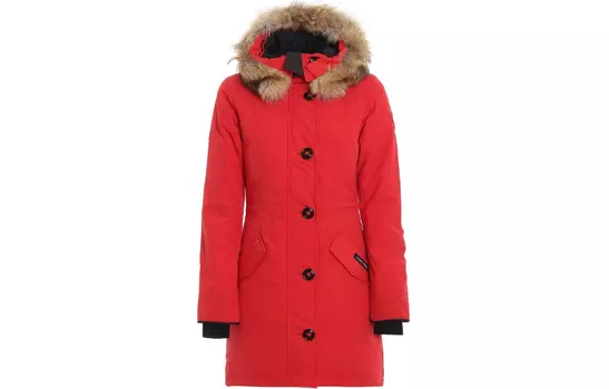 Canada Goose Пуховик женский красный