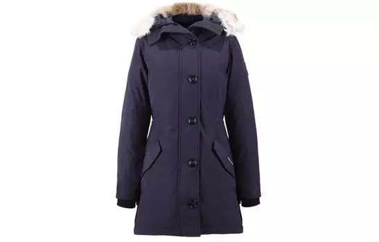 Canada Goose Пуховик женский темно-синий