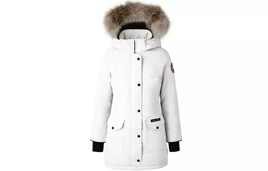 Canada Goose Пуховик женский зимний белый